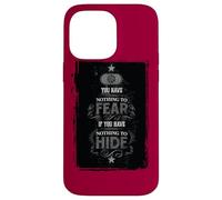 Custodia per iPhone 14 Pro Max Harry Potter Nothing To Fear Poster