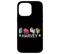 Custodia per iPhone 14 Pro Max Harvey Nome cane personalizzato Harvey Pet Lover