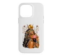Custodia per iPhone 14 Pro Max Hathor Bubblegum Queen Dea egiziana Baddie Estetica