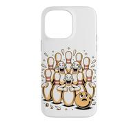 Custodia per iPhone 14 Pro Max Hear the Ten Pins Laughing Bowling Bowler Pun