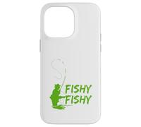 Custodia per iPhone 14 Pro Max Here Fishy - Divertente pesca in mare e in acqua dolce per bambini, uomini e donne