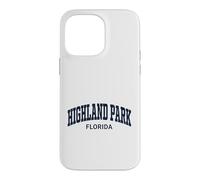 Custodia per iPhone 14 Pro Max Highland Park Florida Retro