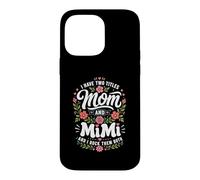 Custodia per iPhone 14 Pro Max Ho Due Titoli Mamma E Mimi E I Rock Li Entrambi