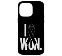 Custodia per iPhone 14 Pro Max Ho indossato la consapevolezza del melanoma del nastro nero