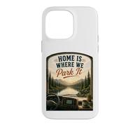 Custodia per iPhone 14 Pro Max Home's Where We Park It: camper camper