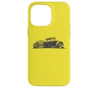 Custodia per iPhone 14 Pro Max Hot Rod Rust Racer Vintage Graphic Old Muscle Car