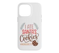 Custodia per iPhone 14 Pro Max I Ate Santas Cookies No Regrets Funny Christmas