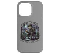 Custodia per iPhone 14 Pro Max I Bury Things Frog Gardener Dark Humor Shovel