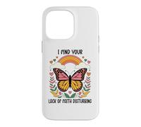 Custodia per iPhone 14 Pro Max I Find Your Lack of Faith Disturbing Butterfly Christian