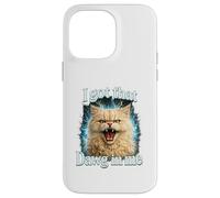 Custodia per iPhone 14 Pro Max I Got That Dawg In Me Cat Shirt Funny Angry Tabby Maine Coon