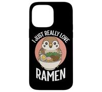 Custodia per iPhone 14 Pro Max I Just Really Love Ramen Sparrow Noodles Bowl Cup Soup Japan