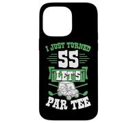 Custodia per iPhone 14 Pro Max I Just Turned 55 Let's Par-Tee Golf Cart 55° compleanno