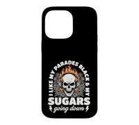 Custodia per iPhone 14 Pro Max I Like My Parades Black And My Sugars Going Down Emo Goth