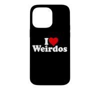 Custodia per iPhone 14 Pro Max I Love Heart Crazy Comic Special
