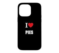Custodia per iPhone 14 Pro Max I Love Pies Carne Patate Mela Pizza Bistecca Baker Chef Cuoco