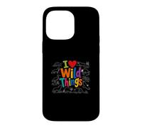 Custodia per iPhone 14 Pro Max I Love Wild Things Cute Wildlife Nature Animal Lover