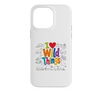 Custodia per iPhone 14 Pro Max I Love Wild Things Wildlife Nature Animal Lover