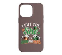 Custodia per iPhone 14 Pro Max I put the she in Shenanigans, il giorno di San Patrizio
