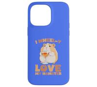 Custodia per iPhone 14 Pro Max I Wheel-y Love My Hamster Kawaii Carino Divertente