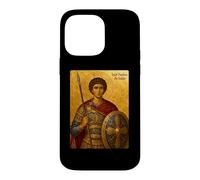 Custodia per iPhone 14 Pro Max Icona ortodossa di San Teodoro il Soldato