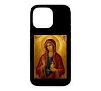 Custodia per iPhone 14 Pro Max Icona ortodossa di Santa Maria Maddalena