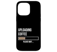 Custodia per iPhone 14 Pro Max Il caffè è caricato | Attendere prego | Barista