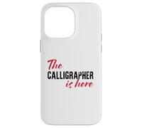 Custodia per iPhone 14 Pro Max Il Calligrafo è qui - Divertente
