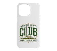Custodia per iPhone 14 Pro Max Il club preferito del nonno ha nipoti in esso Golf