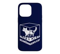 Custodia per iPhone 14 Pro Max Il gatto di Double Schrodinger Dead & Alive Quantum Physics
