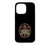 Custodia per iPhone 14 Pro Max Il mio ultimo nervo se ne andato - Design umoristico