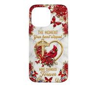 Custodia per iPhone 14 Pro Max Il momento in cui il mio cuore è cambiato per sempre Memorial Cardinal