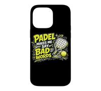 Custodia per iPhone 14 Pro Max Il Padel Mi Fa Dire Parolacce Padel Divertente