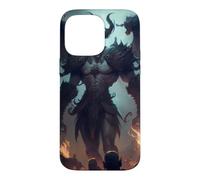 Custodia per iPhone 14 Pro Max Il potente re demone e il suo regno delle tenebre