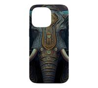 Custodia per iPhone 14 Pro Max Il sublime maestoso re elefante fantasy