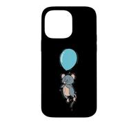 Custodia per iPhone 14 Pro Max Il topo si blocca sul palloncino