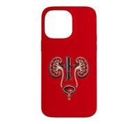 Custodia per iPhone 14 Pro Max Illustrazione medica di urologia nefrologia anatomia renale