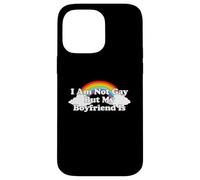 Custodia per iPhone 14 Pro Max I'm Not Gay But My Boyfriend Is
