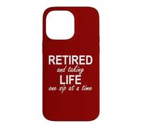 Custodia per iPhone 14 Pro Max Im Retired and Taking Life One Sip at a Time Retirement Wine