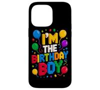 Custodia per iPhone 14 Pro Max I'm The Birthday Boy Master Builder Building Mattoncini Blocchi