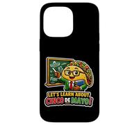 Custodia per iPhone 14 Pro Max Impariamo a conoscere Cinco De Mayo Funny Teacher Taco