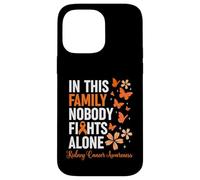 Custodia per iPhone 14 Pro Max In This Family Nobody Fights Alone Kidney Cancer Awareness
