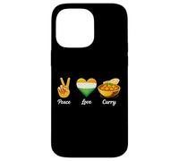 Custodia per iPhone 14 Pro Max India Pace Amore Curry Amante del Cibo Indiano