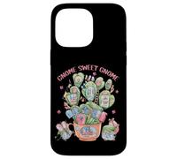 Custodia per iPhone 14 Pro Max Introvert Home Sweet Cactus Home Graphic Women Funny Gnome