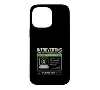 Custodia per iPhone 14 Pro Max Introverting in Progress Design Retrò Computer