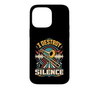 Custodia per iPhone 14 Pro Max Io sono colui che distrugge il silenzio con il mio forte trombone