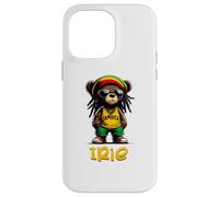 Custodia per iPhone 14 Pro Max IRIE Orsacchiotto Giamaica radici rasta reggae music
