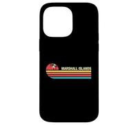 Custodia per iPhone 14 Pro Max Isole Marshall, colorato, stile vintage