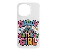 Custodia per iPhone 14 Pro Max It's My dad's Birthday piccione Daddy Family Bday