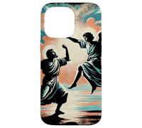 Custodia per iPhone 14 Pro Max Jacob Wrestling The Angel Empowering Inspiring Bibbia Scena