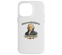 Custodia per iPhone 14 Pro Max James Madison Padre della Costituzione Padre Fondatore